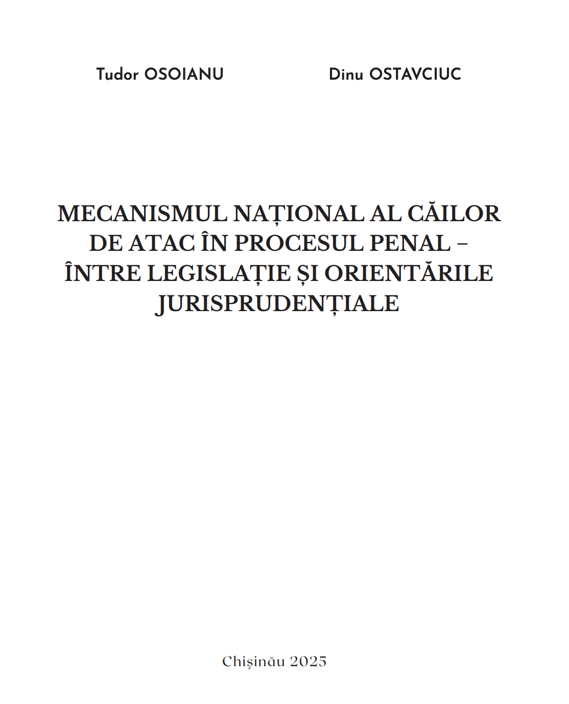 Căile de atac în procesul penal - Monografie